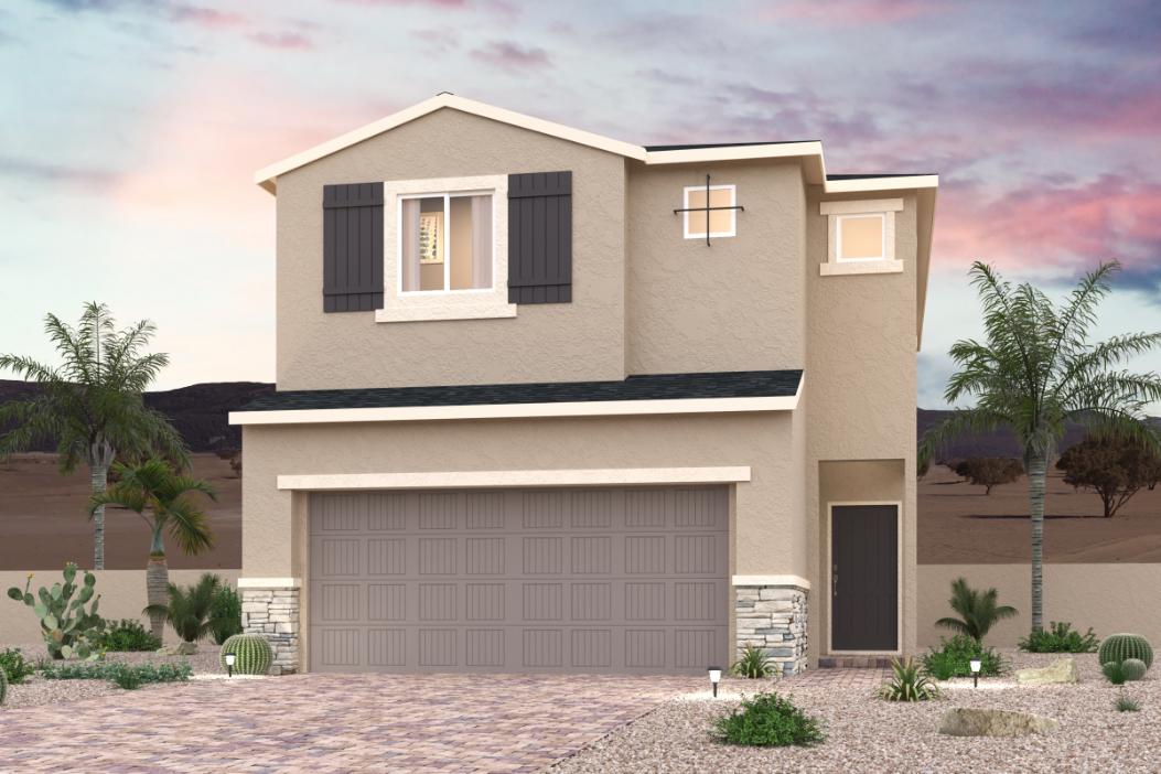 Artist concept of the Residence 1684 front exterior